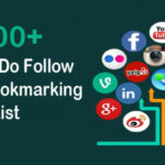 DoFollow Social Bookmarking Sites List