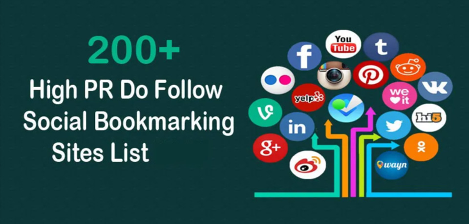 DoFollow Social Bookmarking Sites List